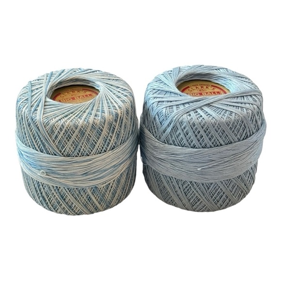 CLARK’S Vintage Big Ball Mercerized Boilfast Crochet Thread Varigated 250 Yards - Picture 1 of 4
